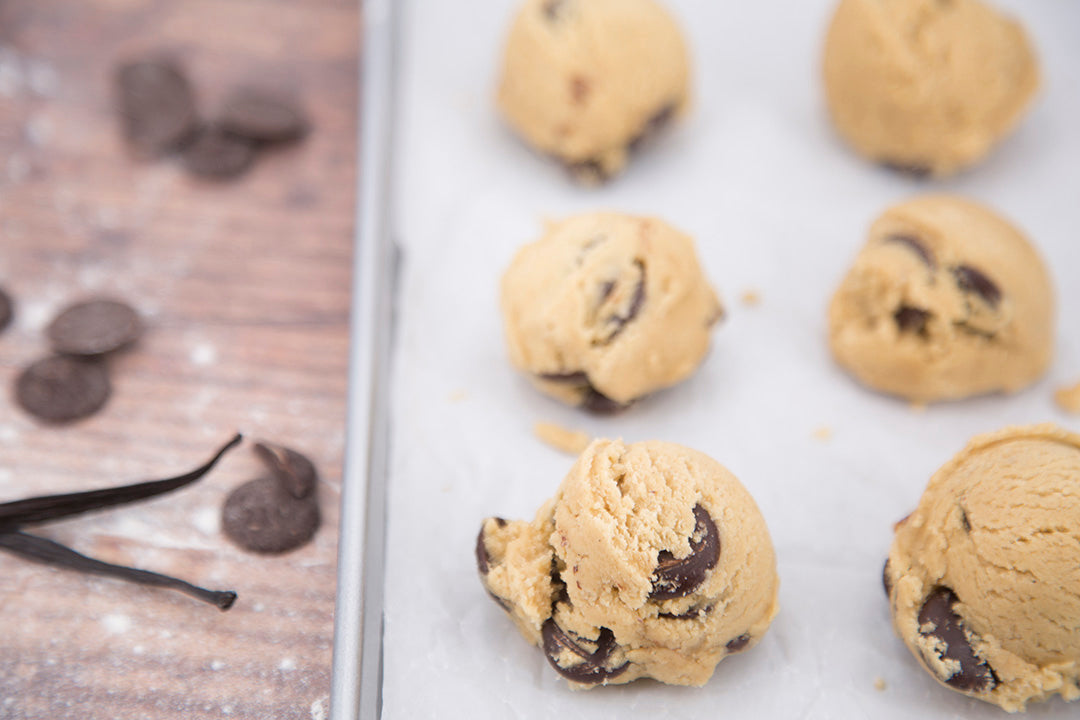 Vanilla and Chocolate Cookie Dough