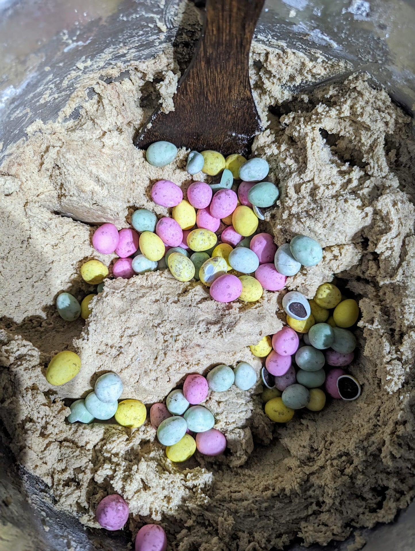 Easter Egg Cookie Dough - More Tasty Crumbs