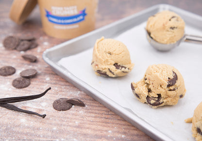 Vanilla and Chocolate Cookie Dough