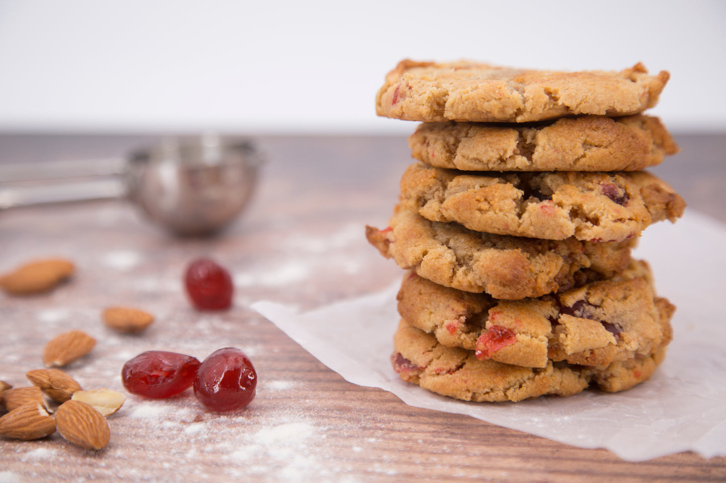 Cherry Bakewell Cookie Dough