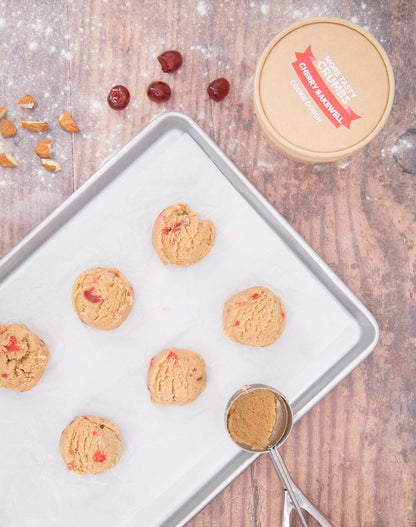 Cherry Bakewell Cookie Dough