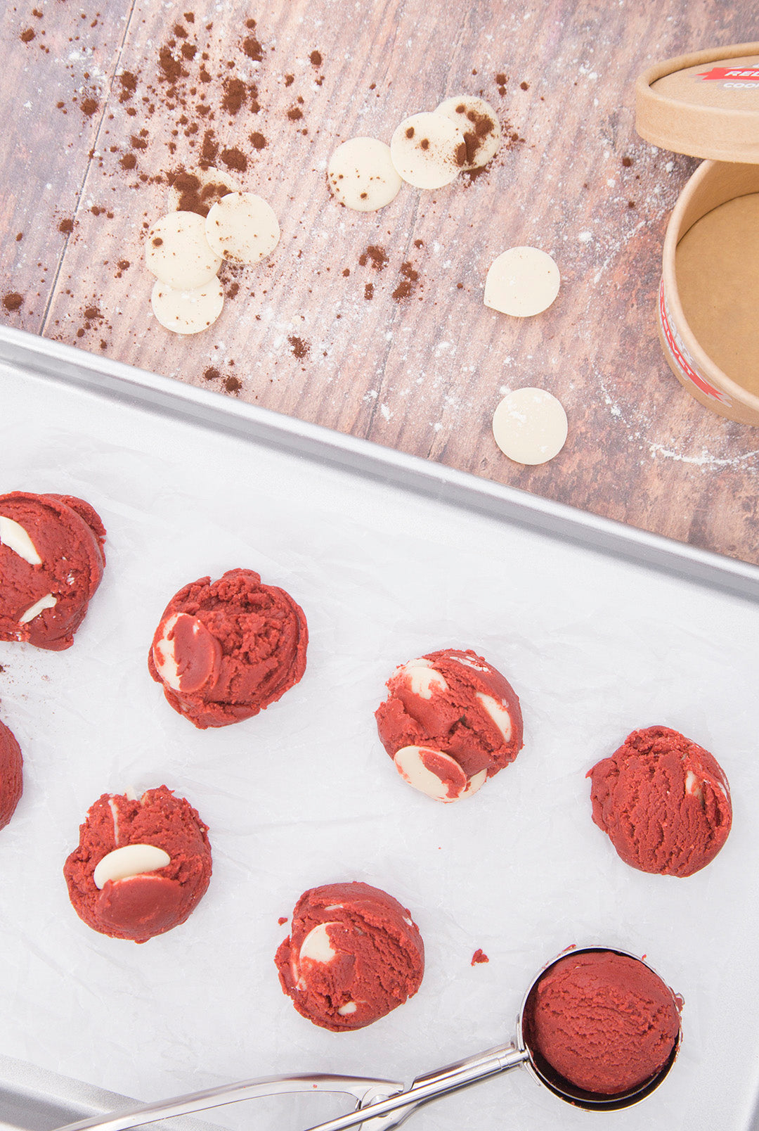 Red Velvet Cookie Dough