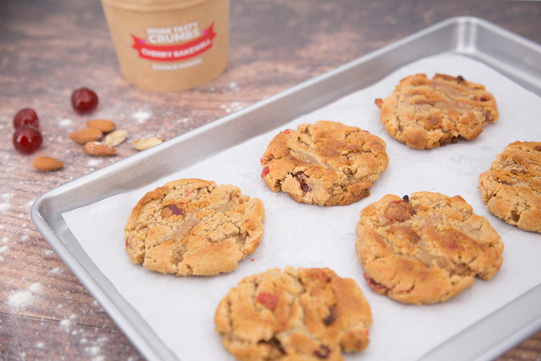 Cherry Bakewell Cookie Dough