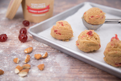 Cherry Bakewell Cookie Dough