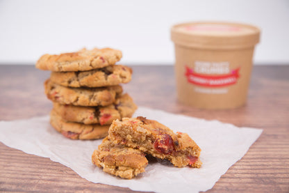Cherry Bakewell Cookie Dough